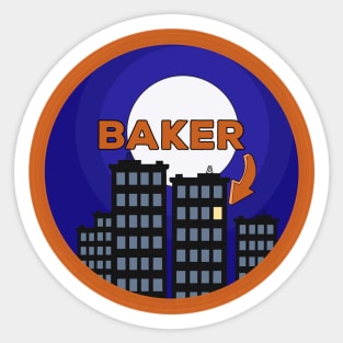 Baker Sticker